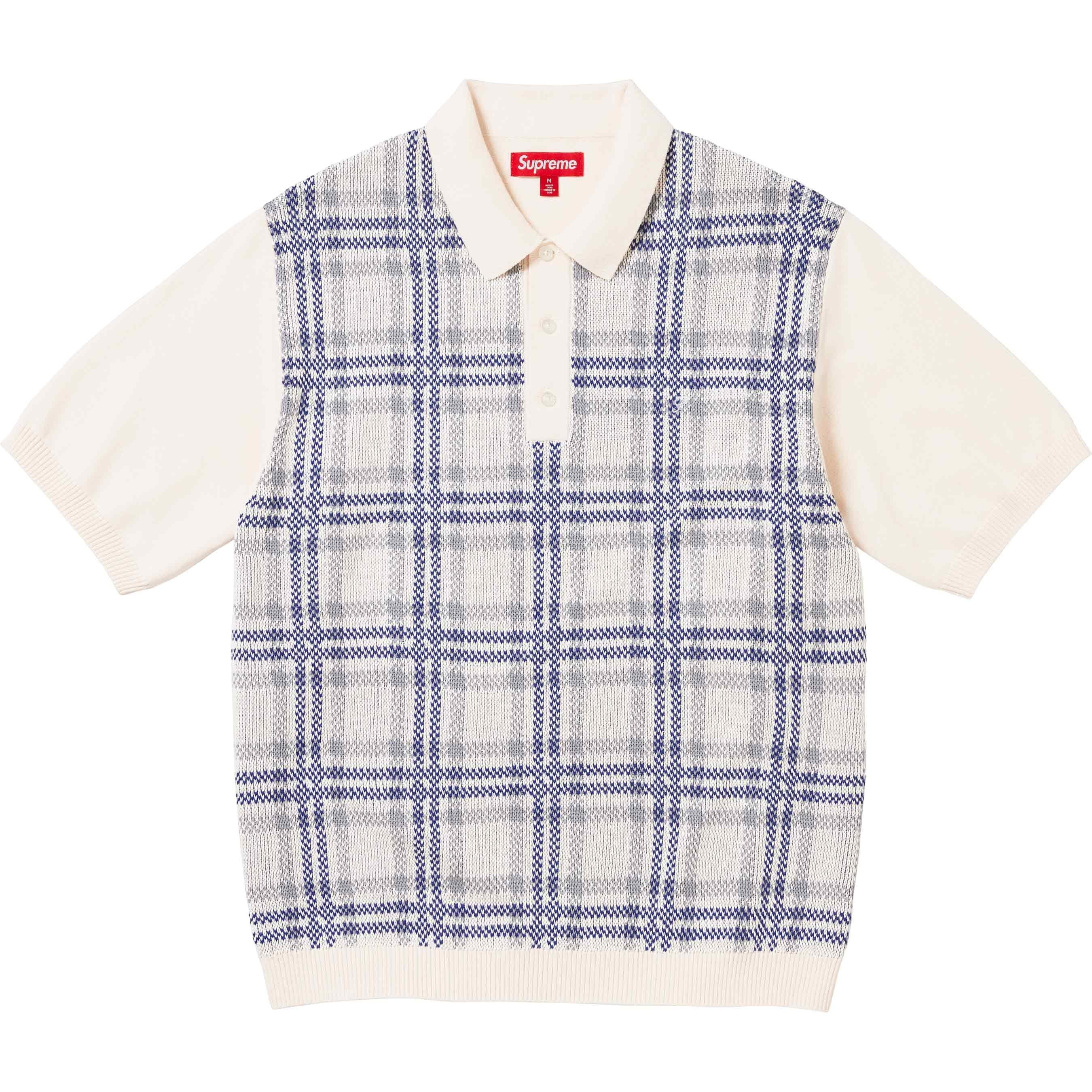 Plaid Knit S/S Polo view 7